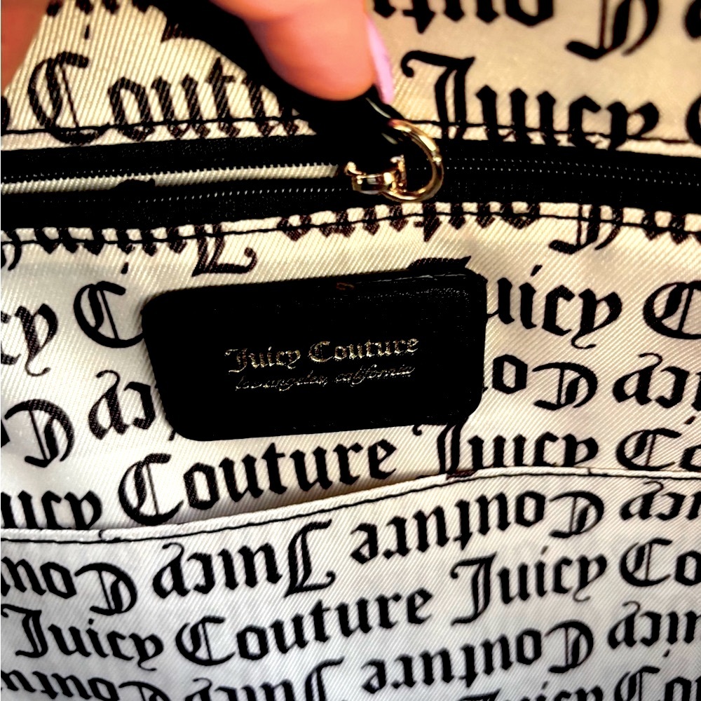 Juicy Couture Black Embossed Weekender Bag - Picture 4 of 11